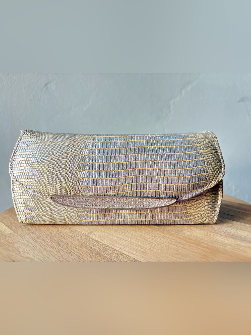 Judith Leiber Vintage Metallic Clutch